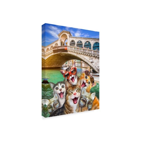 Howard Robinson 'Kitty Bridge' Canvas Art,18x24